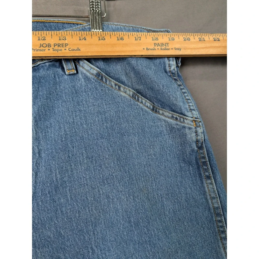 Levi's Carpenter Jeans W38 L34 Blue Loose Fit Denim Workwear 7432